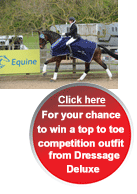 Click here for your chance to win a top to toe competition outfit from Dressage Deluxe