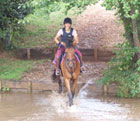 Lucinda Green racing