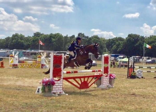Show jumping at Tweseldown