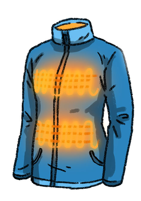 Heated jacket