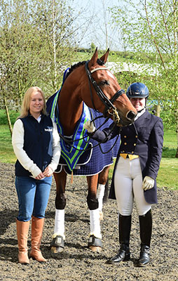 Gemma Maddocks Isle of Wight Petplan Equine winner