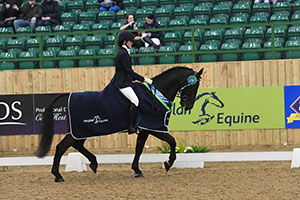Olivia Sealy Riding A Leonidas, winners of the Petplan Equine Area Festival Final
