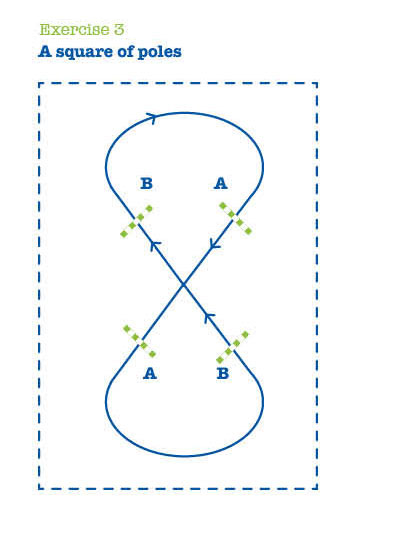 Exercise three: A square of poles