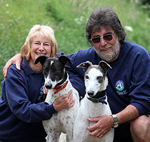 John and Judith Morton, Retired Greyhound Trust - East Midlands, Nottinghamshire