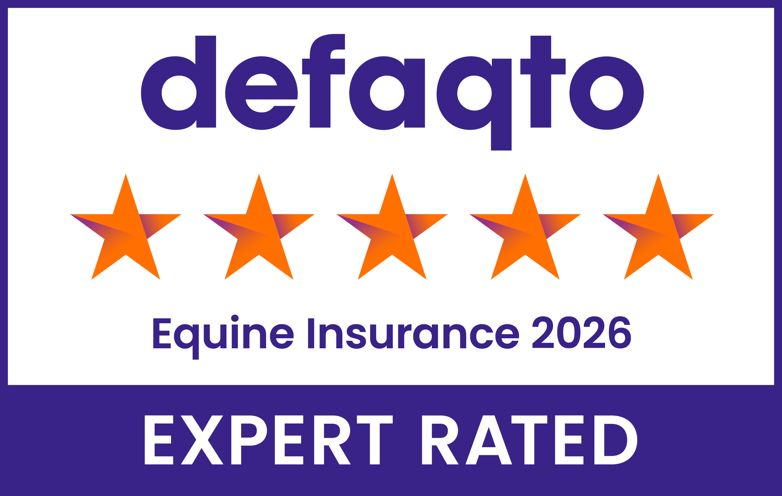 defacto - 5 stars equine insurance 2026